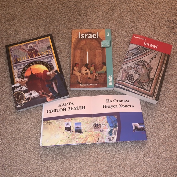 Other - BUNDLE - 3 Israel Travel Books and Map